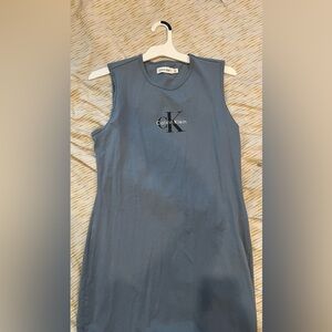 Calvin Klein Steel Blue Logo Tank